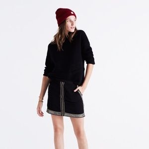 Madewell embellished mini skirt
