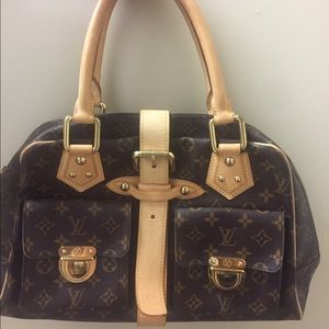 💯 Authentic LOUIS VUITTON Monogram Manhattan GM
