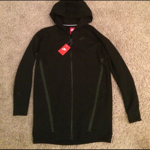 New Nike Tech Fleece Mesh Cocoon Jacket - Picture 6 of 8