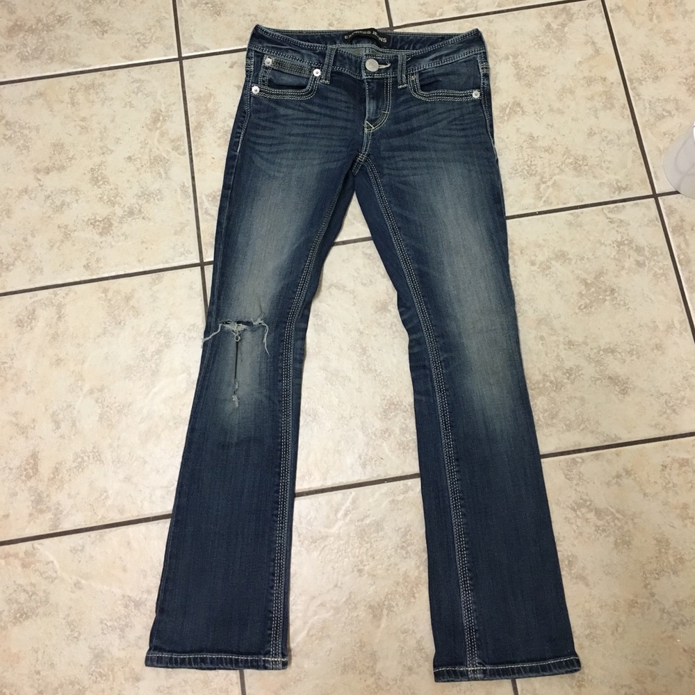 Express Factory Distressed Barely Boot - image 1