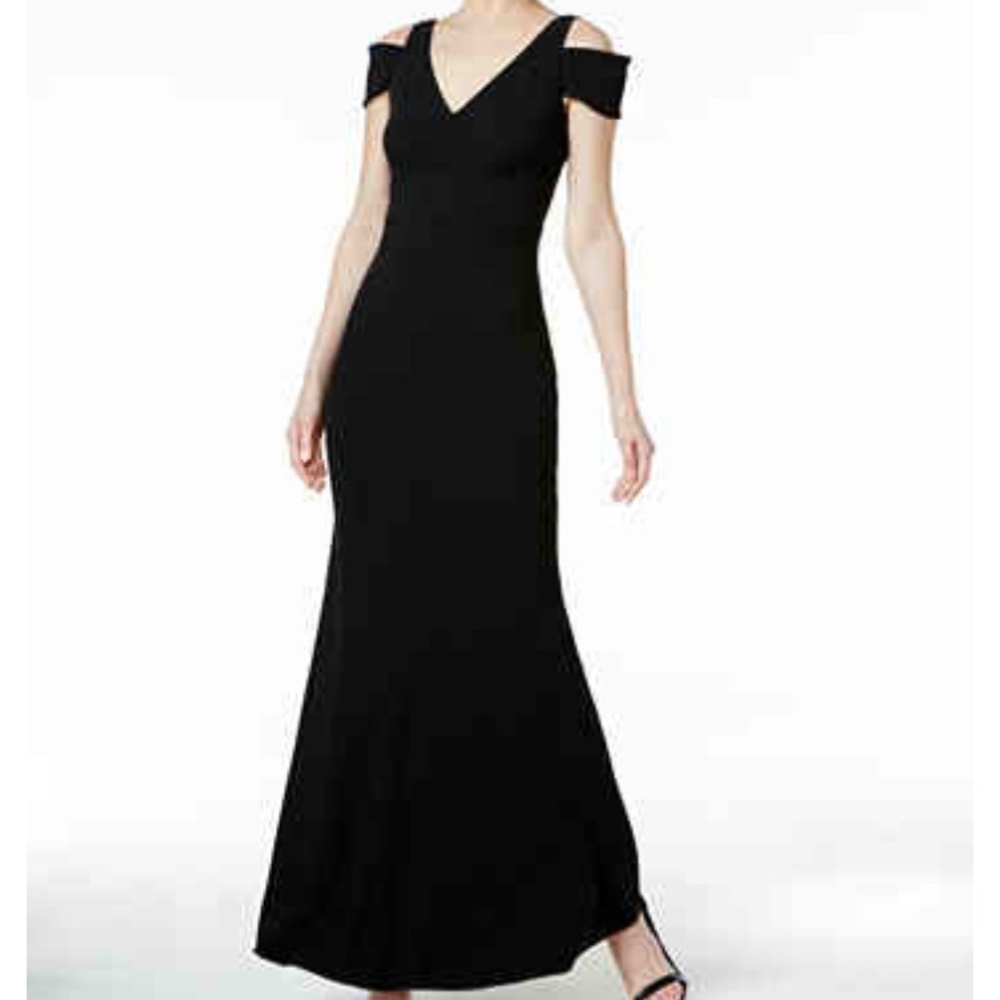 Black cocktail dress