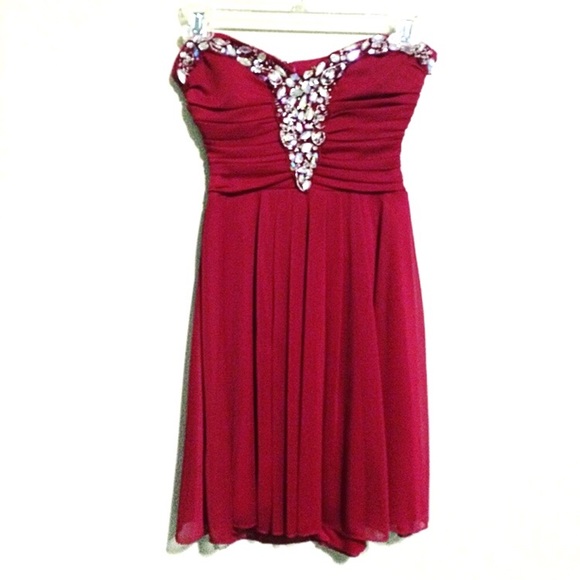 Red Formal Dress - Picture 1 of 6