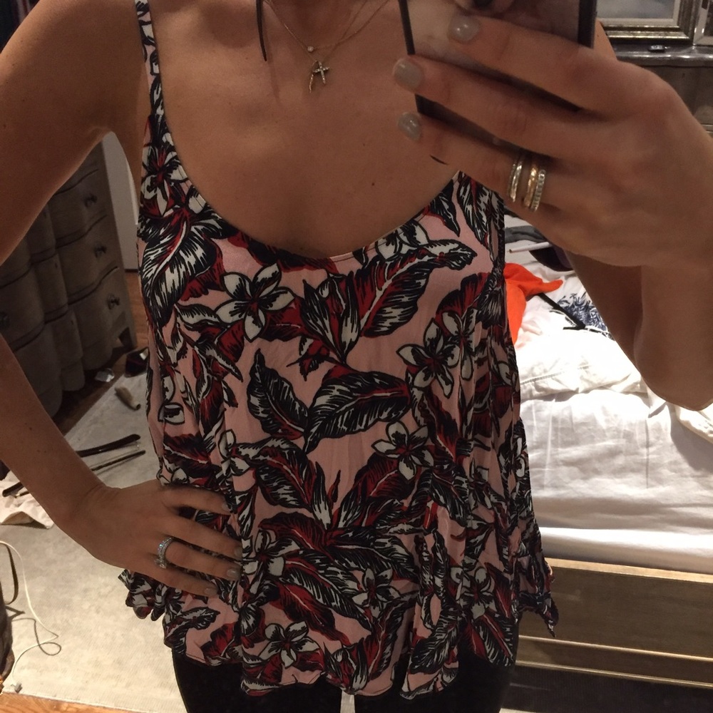 Multi Color Cami With Low Open Back. - image 1