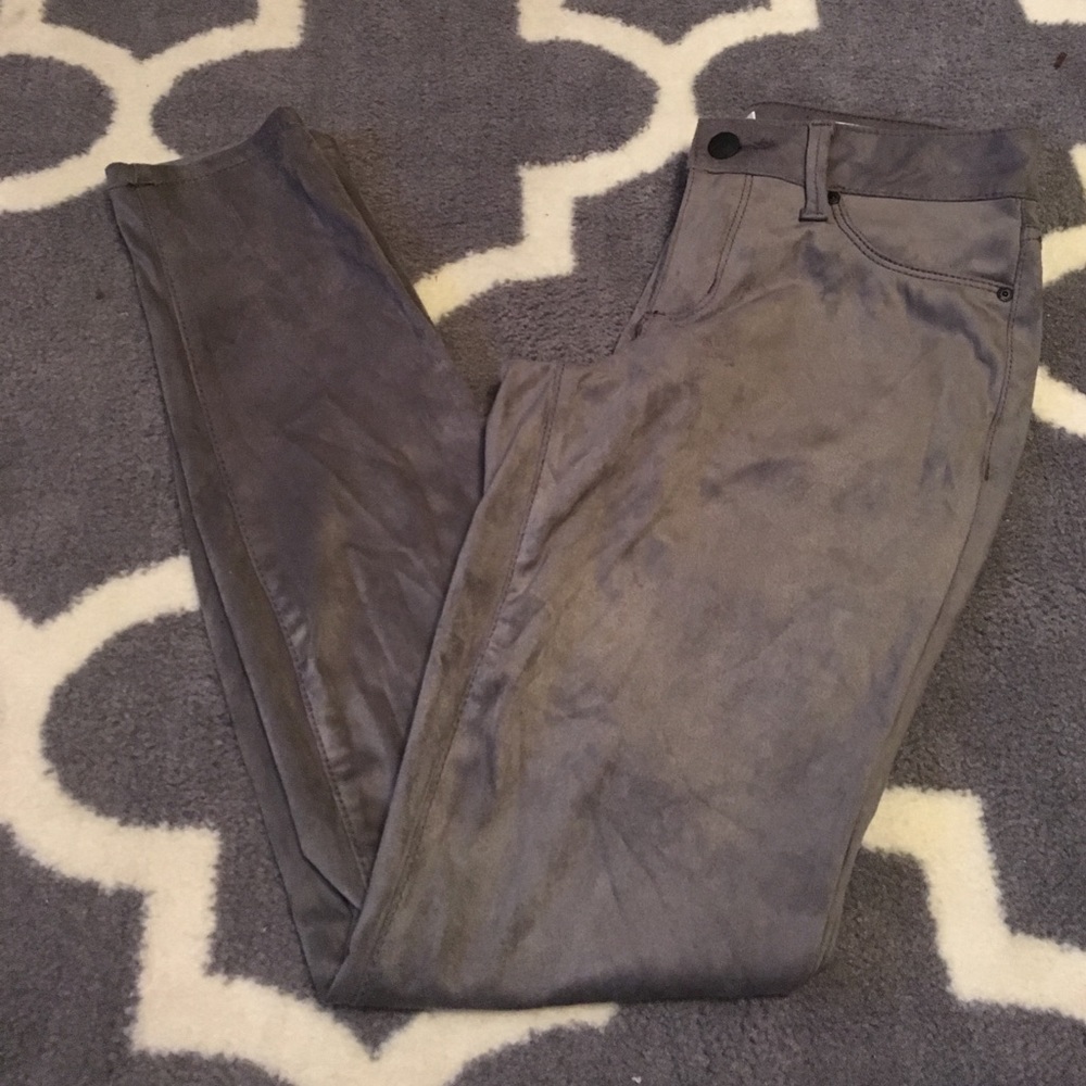 NWOT Jessica Simpson faux suede skinny pants