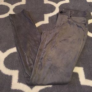 NWOT Jessica Simpson faux suede skinny pants