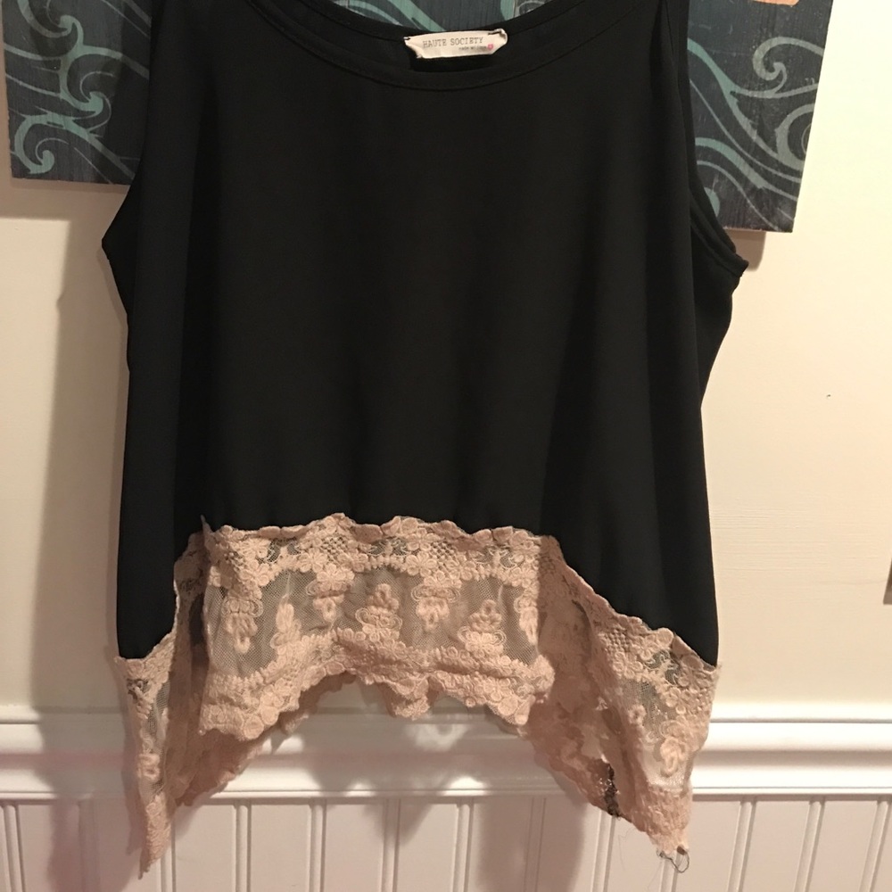 Cute Black Cami - fits like S - Picture 5 of 6