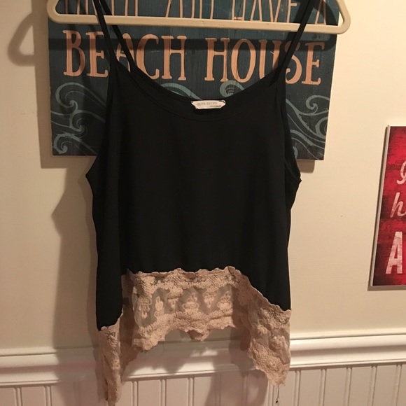 Haute Society Tops - Cute Black Cami - fits like S