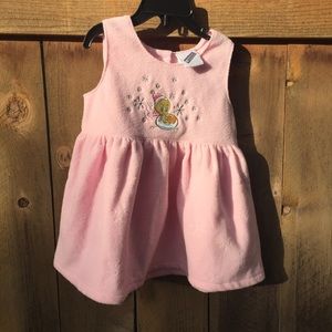 Fleece tweety bird dress