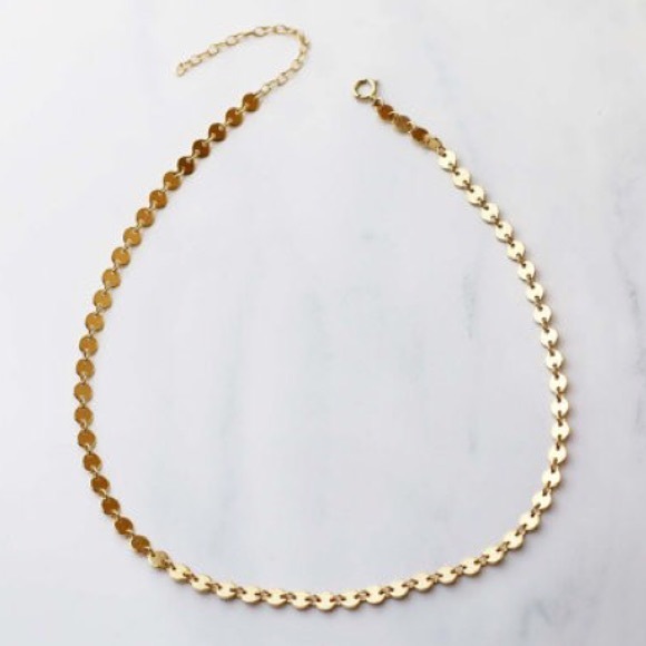 Dainty Bohemian Coin Necklace - Picture 3 of 4