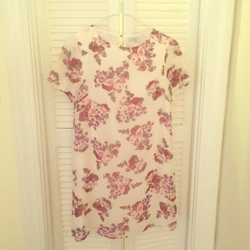 Feminine floral dress