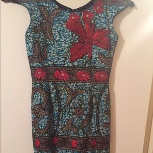 Ankara Print Dress