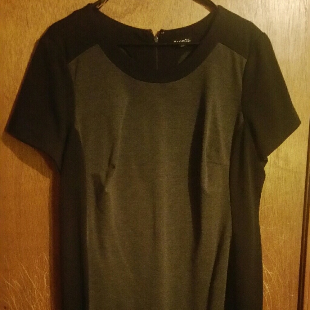 Black and Gray Dress