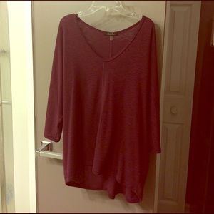 XL Laila Jayde sweater burgundy