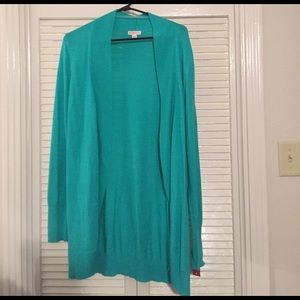 Teal Merona Cardigan