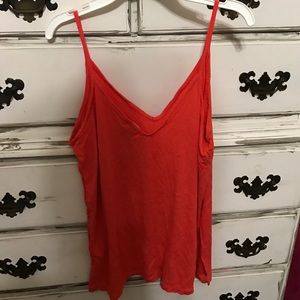 Orange tank top