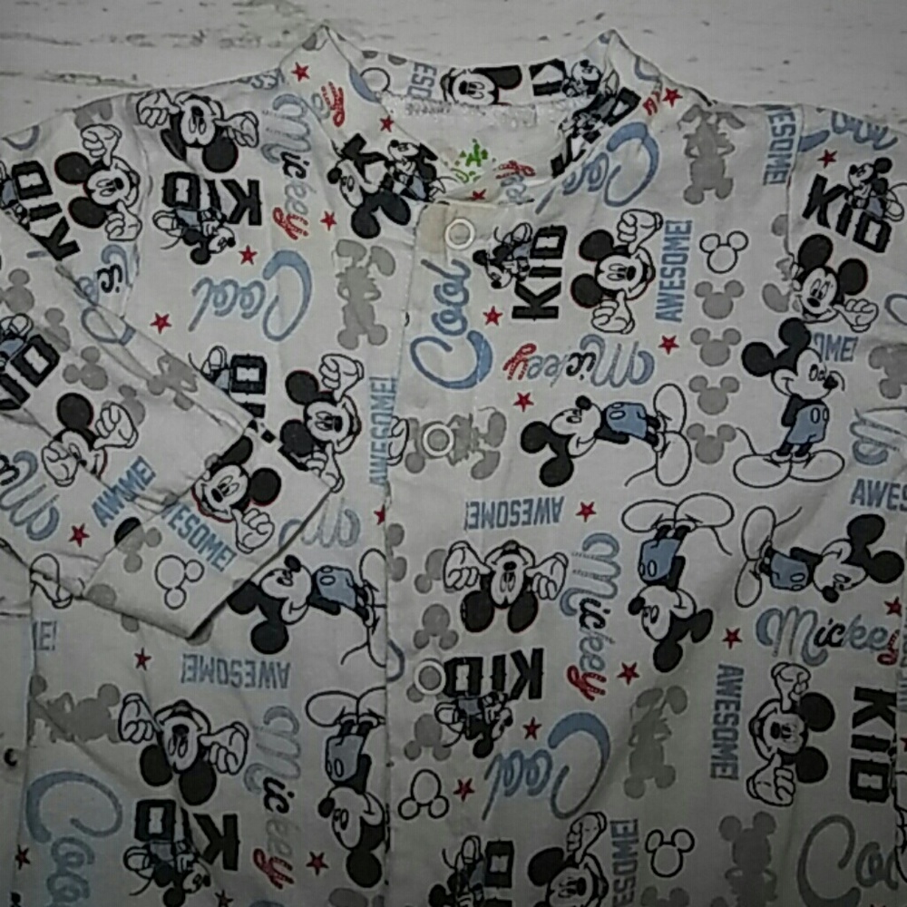 DISNEY BABY footed pj