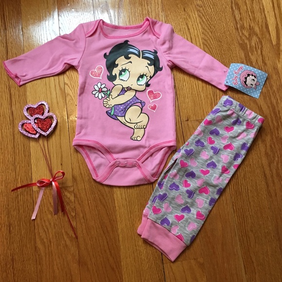 Betty Boop Other - Betty Boop Baby Girls' Pant Set