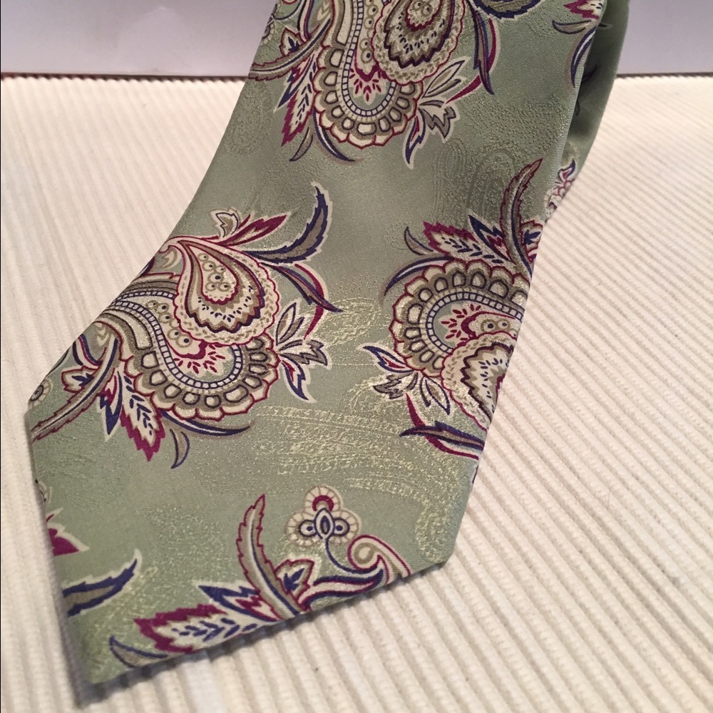 Men's Gorgeous Spring Silk Tie byLand's End Easter