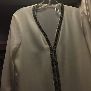 Zara  sheer top