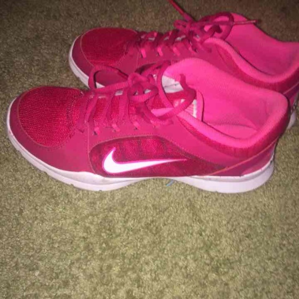 Pink Nikes