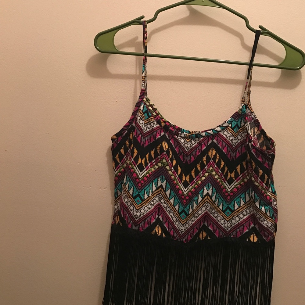 Multicolor crop top