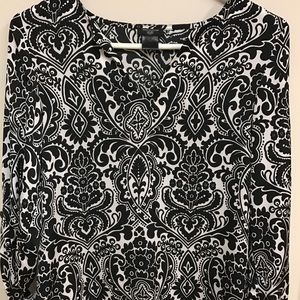 Black & White Ann Taylor Blouse