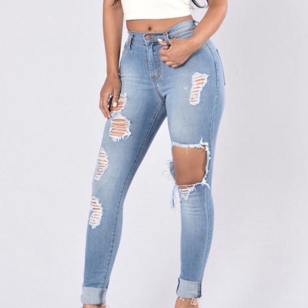 Glistening Jeans Fashion Nova
