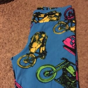 Tc Lularoe leggings worn once