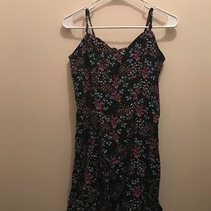 Floral strap dress