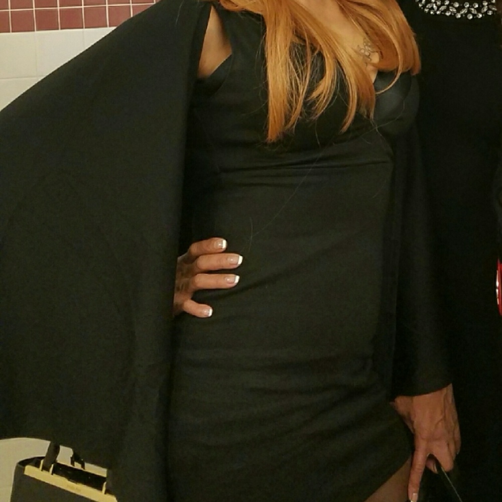 Material Girl wing mini dress