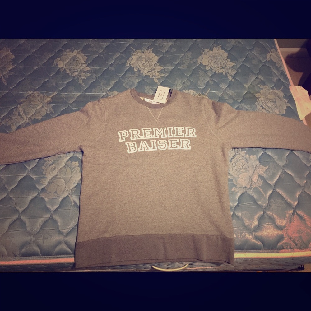 Ami grey sweatshirt with tag. Brand new