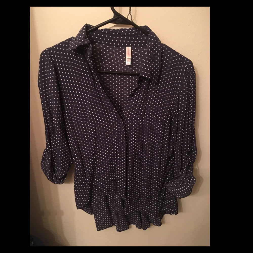 Fun Polka Dot Blouse!