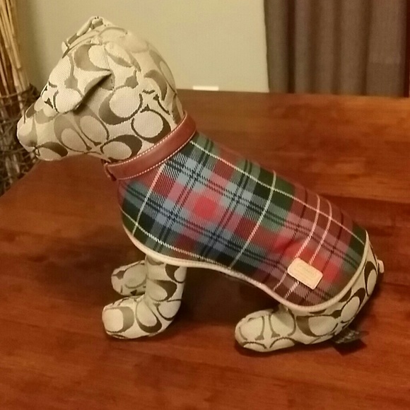 Authentic Coach Stuffed Dog - Picture 2 of 4