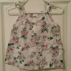 Toddler girl Carters hawaiian print tank top