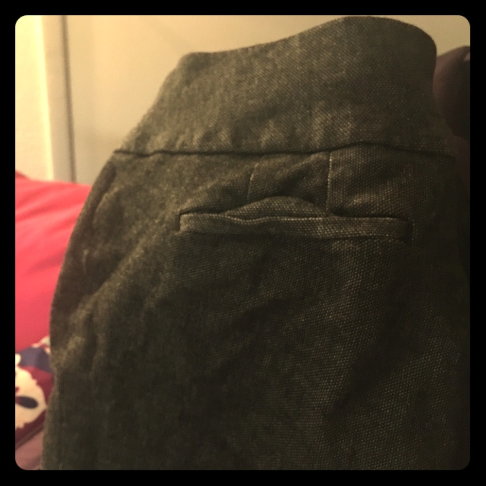 Charcoal slacks size 0