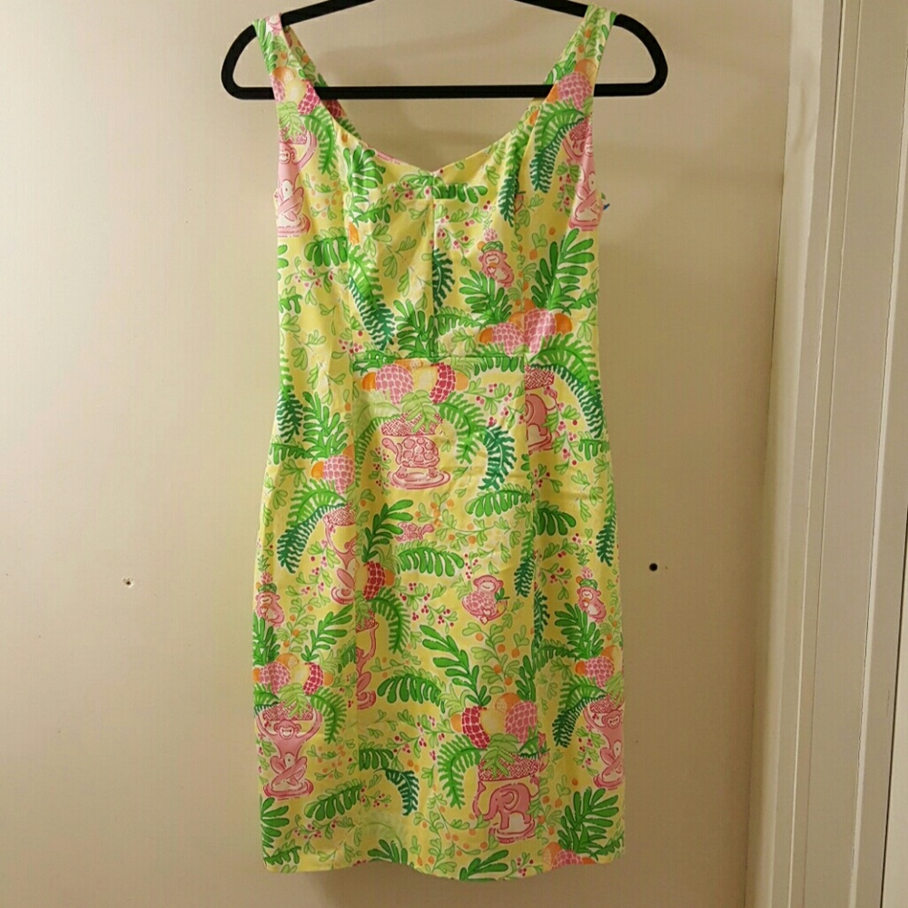Lilly pulitzer yellow dress
