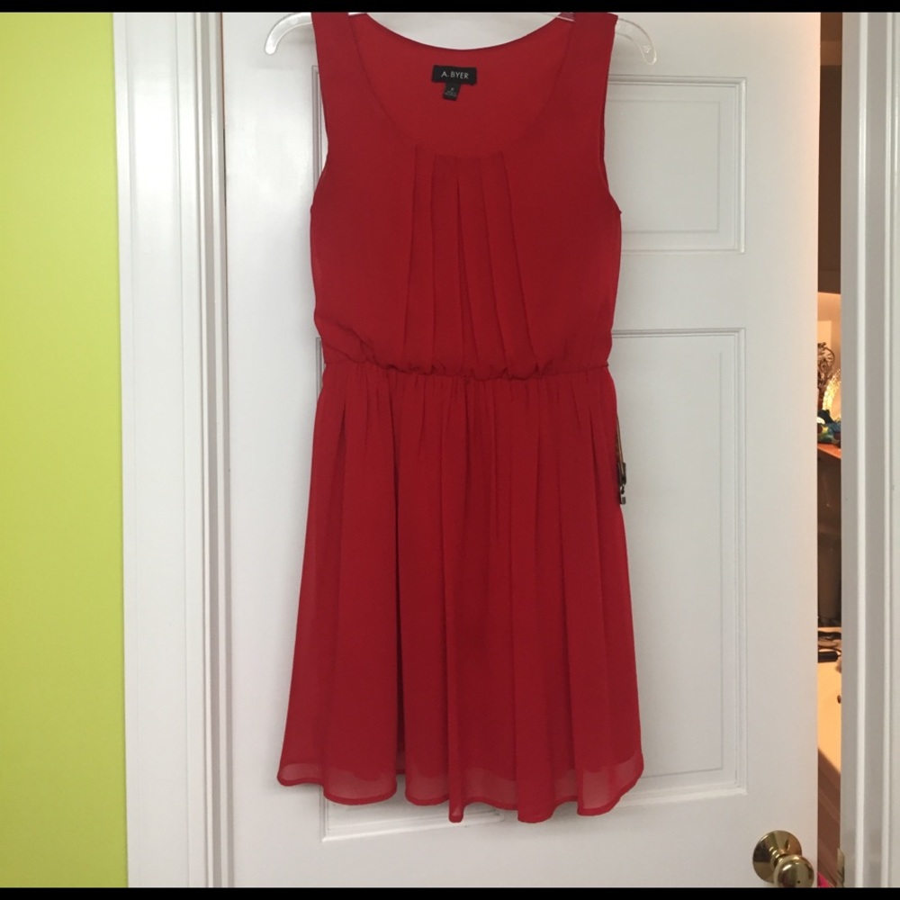 Red dress