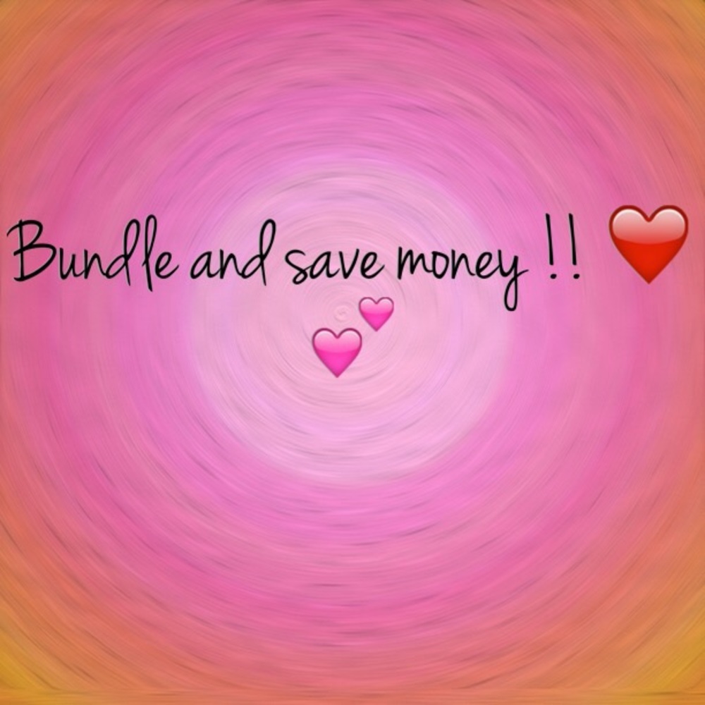 Bundle and save money!! 💕💕