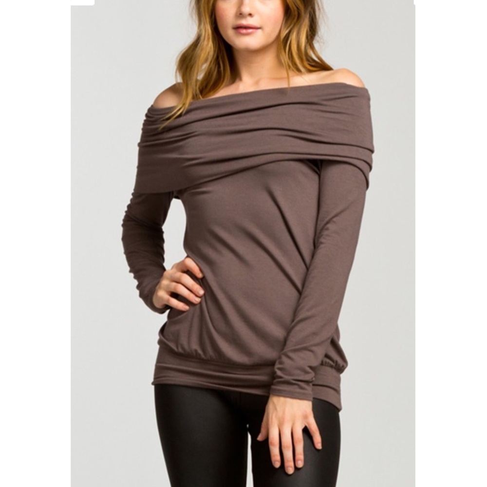 ❤️OFF-SHOULDER KNIT TOP