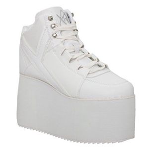 YRU SHOES QOZMO HIGH PLATFORM SNEAKERS
