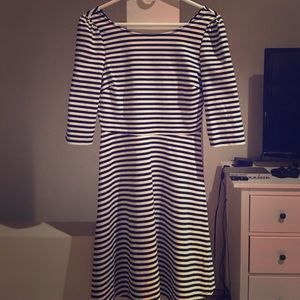 Pixley striped fit and flare - L