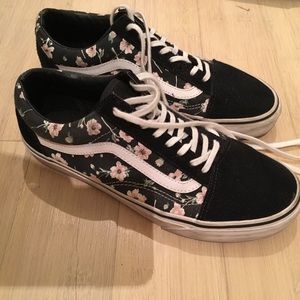 Floral old school VANS