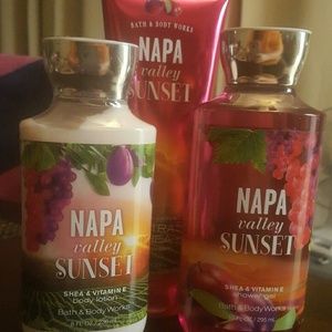 Full sized, bath & body works Napa Valley Sunset