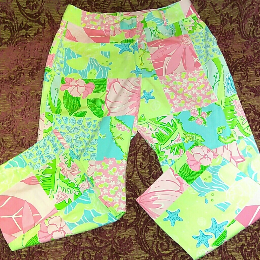 Lilly Pulitzer Multicolor Pants Sz. 6