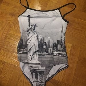 New York State of mind leotard/one piece