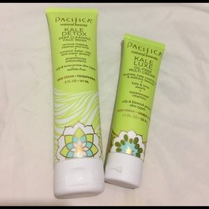 Pacifica Natural Beauty Kale face wash&cream