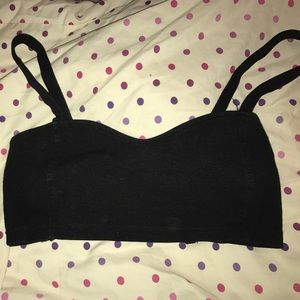 Black brandy melville bralette