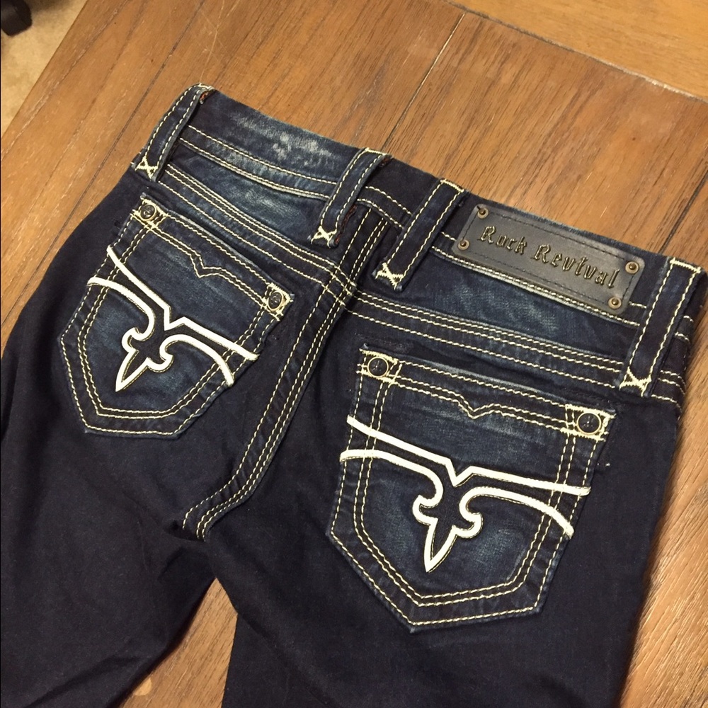 Rock Revival Dark Skinny Jean