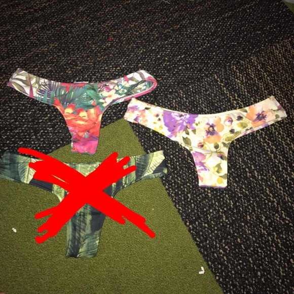 MIDORI whale tale bottoms ONLY PEONY - Picture 1 of 2