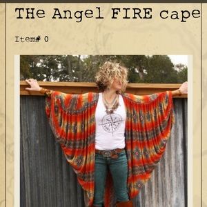 Junk Gypsy angel fire southwestern open cape O/S